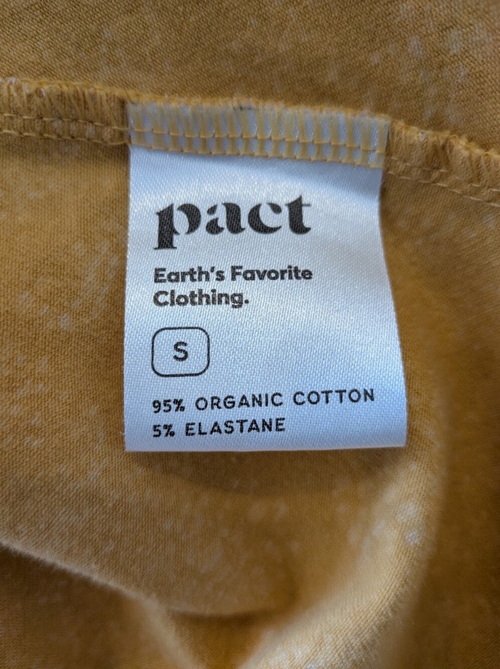 Pact Fit & Flare Midi Dress Floral Yellow White Organic Cotton Sleeveless Size S - Picture 14 of 14